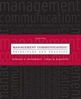 Management Communication : Principles and Practice артикул 11063c.